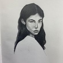 Poco a Poco. Fine Arts, Drawing, Pencil Drawing, Traditional illustration, Portrait Drawing, Realistic Drawing, Artistic Drawing, Sketching, and Figure Drawing project by Adriana Mangones - 02.23.2026