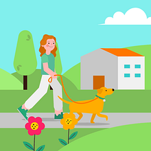 Caminata con Barú. Animação, Design de personagens, Motion Graphics, Animação 2D, e Animação de personagens projeto de Alejandra Contreras - 27.02.2026