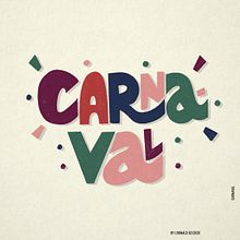 Lettering Carnaval. Un progetto di H, lettering e Illustrazione digitale di j_ronald - 27.02.2026