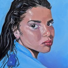Portrait alla prima Ein Projekt aus dem Bereich Bildende Künste, Malerei und Ölmalerei von Stéphane D - 28.02.2026