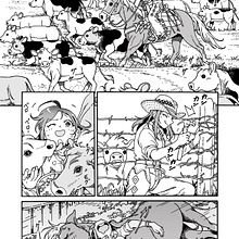 Cowboy Girl Manga Pages. Traditional illustration, and Digital Illustration project by Andrea Jen - 03.01.2026