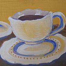 TEG - Sèrie de tècniques de pintura sòlides, olioses i mixtes (Segon). Un proyecto de Ilustración tradicional y Dibujo de Laia Cuesta Z. - 01.03.2026