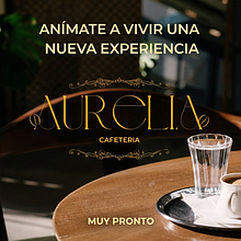 Aurelia Cafetería - Proyecto final - Lourdes Carabajal . Pencitraan Merek, Identitas, Teori Warna, Desain, Manajemen Desain, Desain Digital, Desain Editorial, Desain Grafis, Desain Logo, Tipografi, Dan Desain Tipografi proyek oleh Lourdes Florencia Carabajal - 03.03.2026