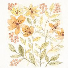 Inga's proyect  . Ilustrație botanică, Ilustrație tradițională, Pictura și Pictură în acuarelă de Silvana Roquero de León - 03.06.2026
