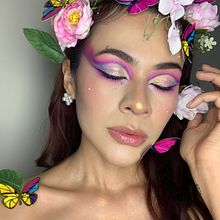 Maquillaje de fantasía, temática Hada. Art Direction, Fashion Photograph, Film, Video, TV, and Portrait Photograph project by Ingrid Rosales - 03.11.2026