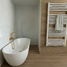 Bathroom 2 variants. Un progetto di Interior design, 3D e Modellazione 3D di Kristýna Hrášková - 12.03.2026