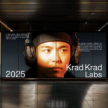Krad Krad Labs Conception de l'identité visuelle du projet. Design, Branding, Identity, Graphic Design, Logo Design, and Typography Design project by Abdessalam Aouad - 03.13.2026