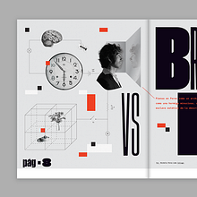 Editorial collage: Bradbury vs. Perec. Graphic Design, Collage, Editorial Illustration, and Digital Illustration project by Marijn Verschuure - 03.13.2026