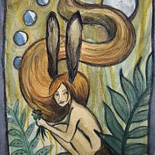 Zora. Drawing, Editorial Illustration, Traditional illustration, and Watercolor Painting project by Fenia Schröder - 03.14.2026