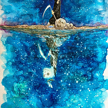 Project for Introduction to Children Illustration: Mayfly (personal project)) . Ilustrație tradițională, Arte plastice, Pictura, Desen în creion, Desen, Pictură în acuarelă, Ilustrație pentru copii și Narrativ de maryn_horvath - 03.15.2026
