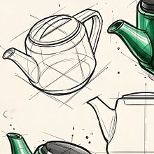 Tetera moderna. Un progetto di Disegno, Design industriale, Product design e Bozzetti di dpirela3 - 16.03.2026