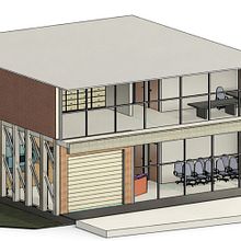 Edificación funcional para servicio automotriz con áreas de almacenamiento . % juandamantilla14 tarafından hazırlanan 3D, Mimarlık, Dijital Mimarlık, İç Mimarlık, 3D Modelleme, Ve ArchVIZ projesi - 03.18.2026