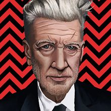 DAVID LYNCH . % David Roi Corral Naveira tarafından hazırlanan Portre Çizimi, Dijital İllüstras, on, Dijital Bo, Ve ama projesi - 03.19.2026