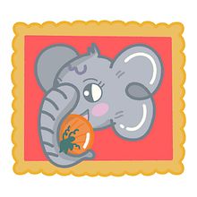 Matilda the Elephant. Character Design, Traditional illustration, and Digital Illustration project by Maria Rodriguez - 03.19.2026