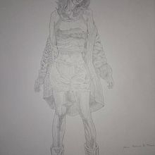 Model Pencil Drawing of Souless Creature of Light . % Akim Ferreira da Macena tarafından hazırlanan Güzel sanatlar, Eskiz çizimi, Çizim, Kalem Çizimi, Ve Gerçekçi Çizim projesi - 03.20.2026