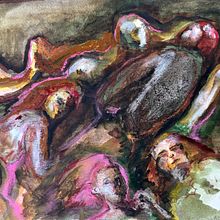 Stargazer. Drawing, Figure Drawing, Fine Arts, Gouache Painting, Pencil Drawing, Portrait Drawing, and Realistic Drawing project by gal467 - 03.21.2026