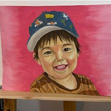 NAhuel al oleo . Seni Rupa, Ilustrasi tradisional, Menggambar, Dan Lukisan proyek oleh Cristian Gartner - 03.21.2026