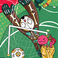 Ilsutración Mundial 2026 . % oscar mauricio castro parra tarafından hazırlanan Reklamcılık, Dijital Çizim, Dijital İllüstras, on, Ve Çizim projesi - 03.23.2026