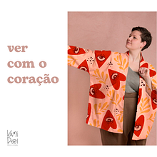Ver com o coração Ein Projekt aus dem Bereich Design von Garderoben, Digitale Illustration, Modedesign, Traditionelle Illustration und Musterdesign von Kamilla Piovesan - 27.03.2026