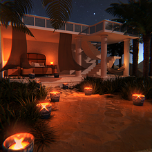  Simple beach-style archviz (Blender cycles) . 3D, modelare 3D, Arhitectura digitală, design 3D și ArchVIZ de San Chris Ma - 03.29.2026