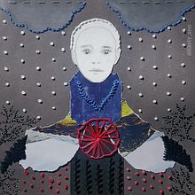 MY WINTER -embroidery on paper project. Een project van Borduurwerk,  Beeldende kunst, Collage y Textielontwerp van likely_ann - 29.03.2026