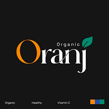 Organic Oranj: Organic Citrus. Projekt z dziedziny Br, ing i ident, fikacja wizualna, Design, Projektowanie logot, pów i Projektowanie graficzne użytkownika Anna Kantarjian - 30.03.2026