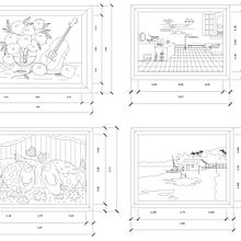 As dimensões de alguns objetos 2026, digitais, "AutoCAD".. Projekt z dziedziny  Architektura, Sketching, Kreatywność,  Rysunek, Ilustracja cyfrowa, Ilustracje dla dzieci, Komunikacja i Rysunek cyfrowy użytkownika Jayme Gonzalez - 01.04.2026