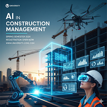 AI role in construction projects management  . % Mohamed Khalil Abdel-Wahed tarafından hazırlanan Yönetim ve Verimlilik projesi - 04.03.2026