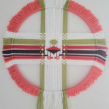 First Circle Weaving Project Ein Projekt aus dem Bereich Weben, Weben und Textildesign von Korinna Janssen - 04.04.2026