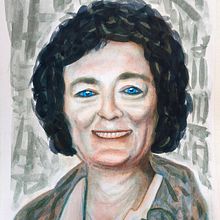 Pintando a mi pareja Ein Projekt aus dem Bereich Bildende Künste, Malerei, Aquarellmalerei und Porträtzeichnung von Blas Cubells Villalba - 07.04.2026