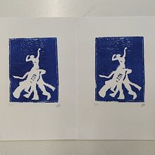 Linogravat per TEG. Drawing, and Painting project by annaatw - 04.09.2026