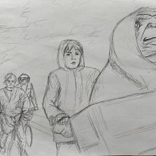 Cos en moviment . Ilustrasi tradisional, Gambar Pensil, Dan Menggambar proyek oleh annaatw - 04.09.2026