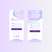 Login Page . Digital Design, Digital Product Design, UX / UI, Web Design, and Web Development project by Restu Putri Wijaya - 04.10.2026