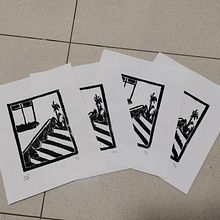 TEG / Tècnica del linogravat. Un projet de Gravure de Marta Guerrero Hernández - 12.04.2026