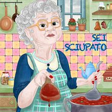 Sei sciupato. Un proyecto de Ilustración digital, Dibujo y Dibujo de Retrato de martinarizzo0203 - 13.04.2026