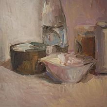 Martwa natura w bieli. Un projet de Beaux Arts, Peinture , et Peinture à l'huile de Wioleta Przybysz - 13.04.2026