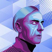 RICHIE HAWTIN. Ilustração digital, Ilustração vetorial, e Desenho de retrato projeto de David Roi Corral Naveira - 16.04.2026