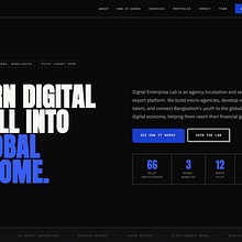 Digital Enterprise Lab. Un progetto di UX / UI e Web design di moonim_lsdb - 17.04.2026