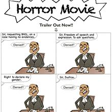 Horror Movie . Un projet de Écriture, B, e dessinée , et Dessin de Divya Thakur - 19.04.2026
