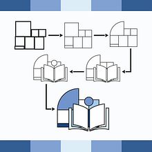Propuesta de identidad (Biblioteca). Un progetto di Br, ing, Br, identit, Teoria del colore, Design, Gestione progetti di design, Design digitale, Graphic design, Design di loghi e Tipografia di Angela Aurora Encinas Niebla - 19.04.2026