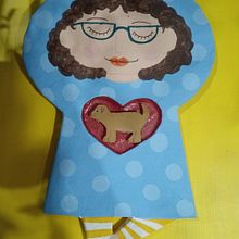 Lula de mi corazón. Projekt z dziedziny Tradycyjna ilustracja, Projektowanie postaci, Projektowanie zabawek, Toy art i Kreatywne zabawy z dziećmi użytkownika Claudia Pérez - 22.04.2026
