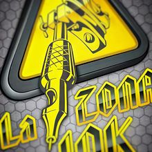 LA ZONA INK. Projekt z dziedziny Projektowanie graficzne, DIY, Projektowanie tatuaż, Br, ing i ident i fikacja wizualna użytkownika Jonas Jorna · MAD JONAX - 22.04.2026