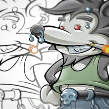 TATTOONS · Tiras cómicas inspiradas en el mundo del tatuaje.. Projekt z dziedziny Komiks i Projektowanie postaci użytkownika Jonas Jorna · MAD JONAX - 23.04.2026
