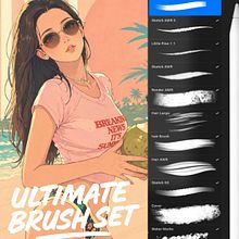 [DomestikaFX #121] Free 300+ Procreate Brushes + Sketch Brushes - Painting Brushes - Character Design Brushes - Watercolor Brushes - Download FREE - #portraits #brushset #domestika #procreatebrushes #freebrushes #COUPON . Ilustrație tradițională, Ilustrație digitală, Desen, Arte și meșteșuguri, Design grafic, Fotografie, Marketing, Design de caractere, Br, ing și identitate, Fotografie portret, Design de produs, Pictură digitală, Iluminat fotografic, Generarea de imagini, Teoria culorilor, Ilustrație botanică, Desen realist, Pictură acrilică, Croșetat, Pictură cu guașă, Producție muzicală, Carte ilustrată, Infografice, Crearea cu copiii, Vopsirea textilelor și Fotografie documentară de Rod - 04.24.2026