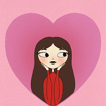 Ilustración san Valentín  . Ilustrație digitală de Lucas González Abad - 04.24.2026