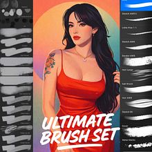 [DomestikaFX #126] Free 700+ Procreate Brushes + Watercolor Brushes - Sketch Brushes - Painting Brushes - Character Design Brushes - Watercolor Brushes - Download FREE - #portraits #brushset #domestika #procreatebrushes #freebrushes #COUPON Ein Projekt aus dem Bereich Traditionelle Illustration, Handwerk, Grafikdesign, Malerei, Video, Zeichnung, Porträtfotografie, Digitale Illustration, Aquarellmalerei, Porträtzeichnung, Realistische Zeichnung, Malerei mit Acryl, Botanische Illustration, Ölmalerei, Architektonische Illustration, Digitale Zeichnung, Anatomische Zeichnung, Editorial Illustration, Naturalistische Illustration, Content Writing, Mode-Illustration, Künstliche Intelligenz, Kunsttherapie, KI-Design, KI-Inhaltserstellung, ChatGPT, LLMs, Intelligente Assistenten, Text, Storytelling mit KI, KI-Animation, Foto- und Videobearbeitung mit KI, 3D-, Motion-Design mit KI und KI-gestützte AR und VR von Lily Lovell - 29.04.2026
