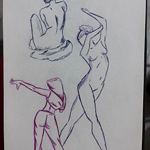 Cuerpos en movimiento . Un proyecto de Dibujo artístico de Anna Isabel molina - 01.05.2026