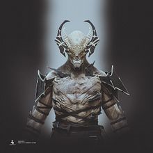 Personaje Dark Fantasy.. Un proyecto de 3D, Diseño de personajes 3D, Modelado 3D, Diseño de personajes, Ilustración digital, Diseño 3D y Concept Art de Jeison Silva Acosta - 02.05.2026