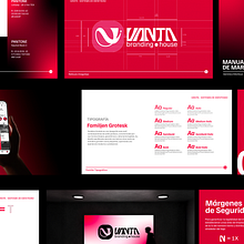 Vanta — Desarrollo de identidad visual. Br, ing, Identit, Graphic Design, and Social Media project by Verónica Montoya - 05.03.2026