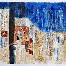 La puerta . Arte plastice, Pictura, Pictură în acuarelă și Creativitate de Adriana Tiralongo - 05.06.2026